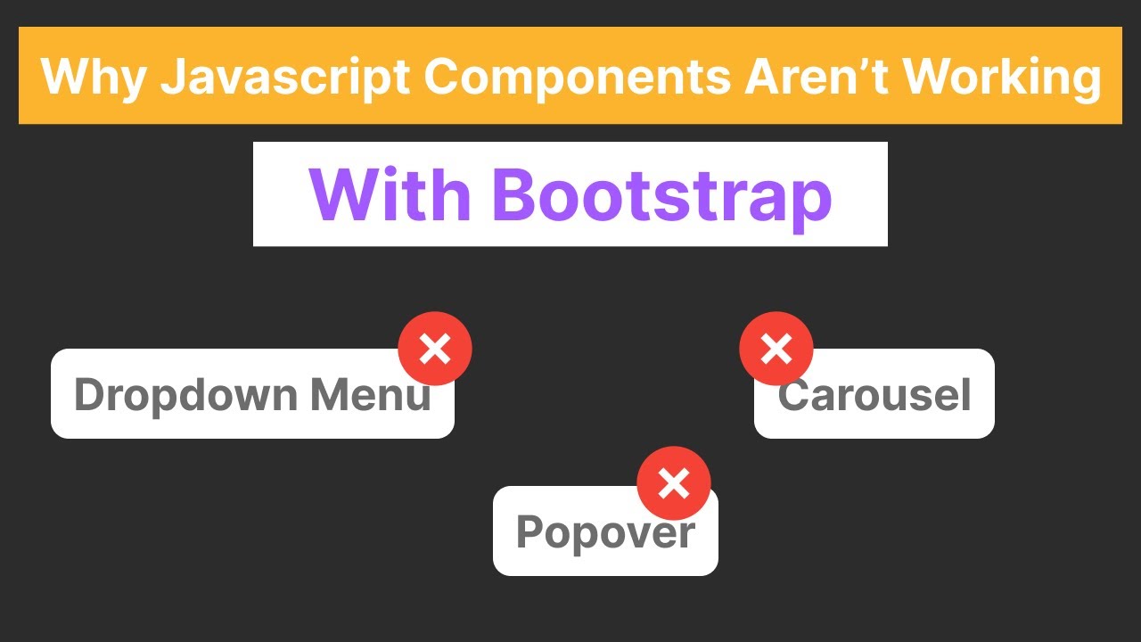 How To Make Javascript Work With Bootstrap In Your React JS Project #bootstrap #reactjs