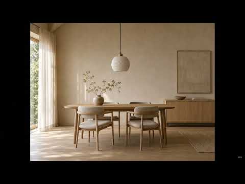 Luminária Pendente Serena Artesanal com Design Geométrico — vídeo