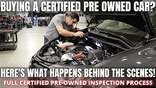 Buying a Certified Pre Owned Car? Here