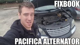Alternator 04-08 Chrysler Pacifica Replacement "How to"