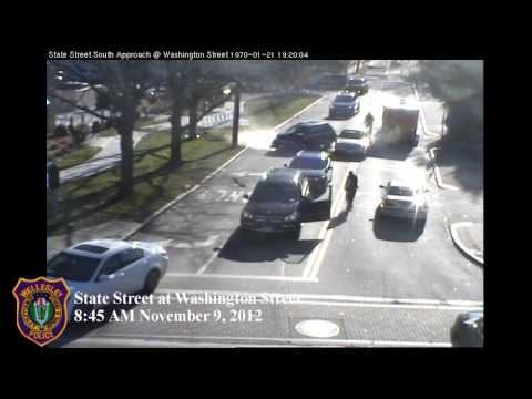 Traffic Crash: State St at Washington St Wellesley Massachusetts