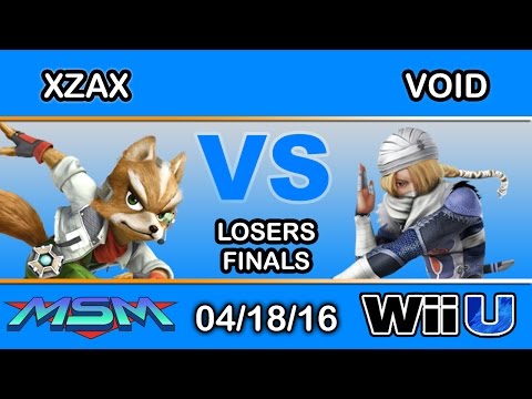 MSM 46 - NME | Xzax (Fox) Vs. 2GG | VoiD (Sheik) Losers Finals - Smash Wii U