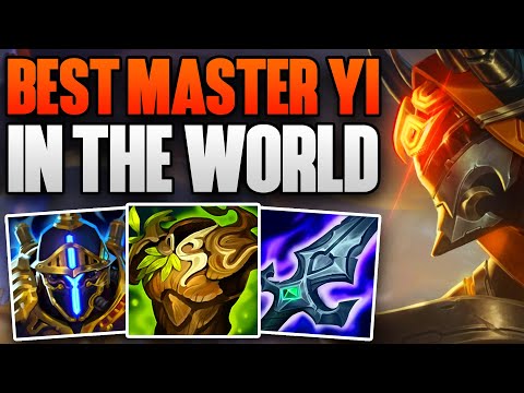 BEST MASTER YI IN THE WORLD DOMINATES WITH BUFFED YI! | CHALLENGER MASTER YI JUNGLE GAMEPLAY | 14.11