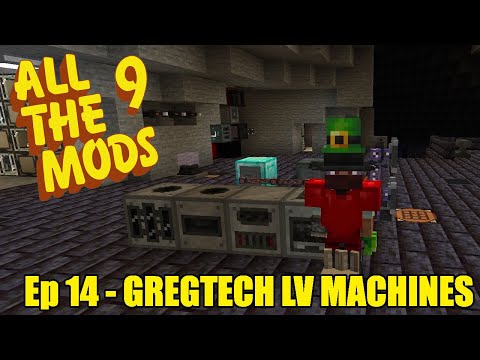 All The Mods 9 - Ep14 - GregTech LV Machines - Minecraft 1.20