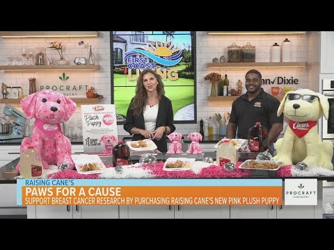 Raising Cane's Paws for a Cause - YouTube