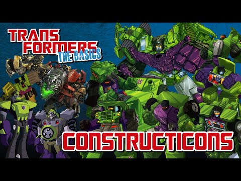 TRANSFORMERS: THE BASICS on the CONSTRUCTICONS