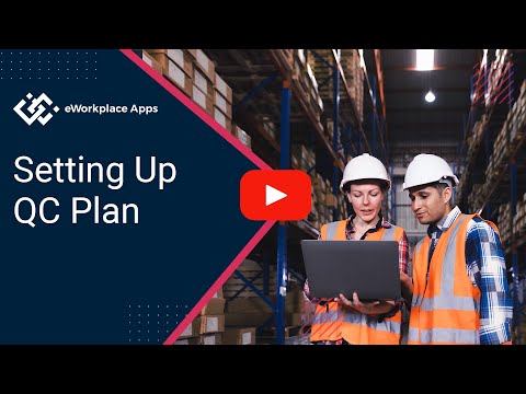 Setting up Quality Control plans