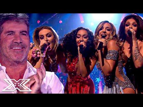 When LITTLE MIX Return To The X Factor Stage To Sing THEIR OWN HITS! | X Factor Global