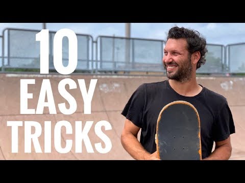 10 EASY Mini Ramp Tricks ANYONE Can Learn!