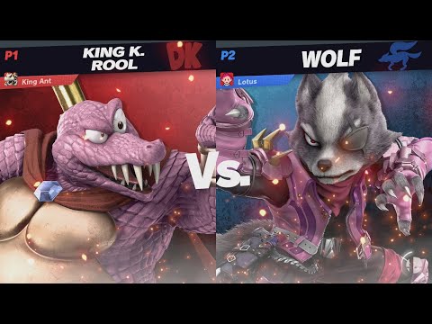 Legion Smash Ultimate Cup (Losers Round 5): King Ant(K Rool) vs Dany(Wolf)