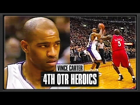Vince Carter Big 4th Quarter vs Atlanta Hawks | February 12th 2003
