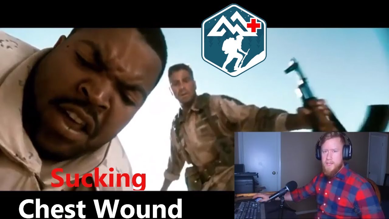 Sucking Chest Wound: Best Example I've Seen
