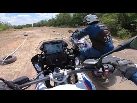 BMW GS Trophy Qualifier Germany 2024 - Test Round at SENA [R1250GS Tim Schlage Enrique Alvarez]