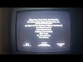 Closing To Die Hard With A Vengeance 1995 VHS 1996 Reprint