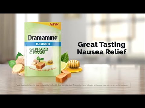 Take Control with NEW Dramamine® Ginger Chews (:15)