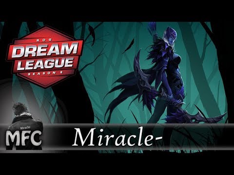 Miracle- Drow Ranger Gameplay - Game 3 - DreamLeague Season 8 - Grand Finals.