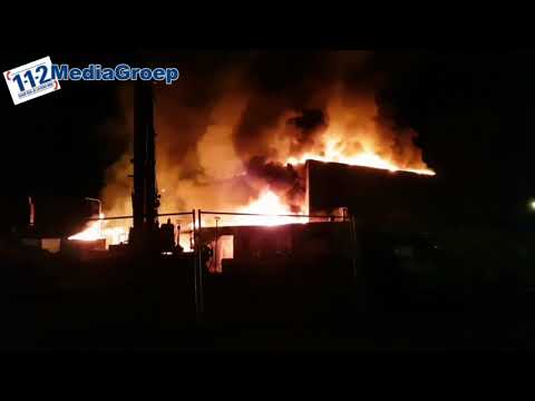 06 mei  2018 Sporthal in Amersfoort volledig afgebrand