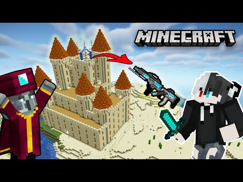 Exploring Scary Mansion in Minecraft