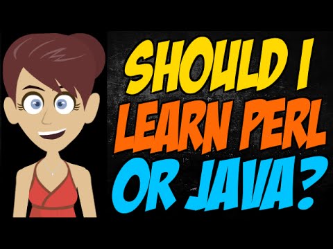 Should I Learn Perl or Java?