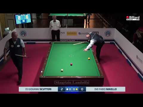 Scutteri Giovanni VS Maiello Fabio   21° Campionato Italiano Sanremo