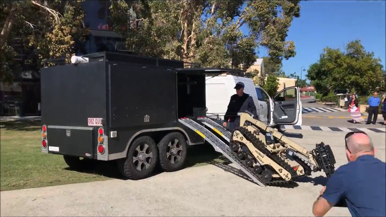 Queensland Police Special Emergency Response Team Robot