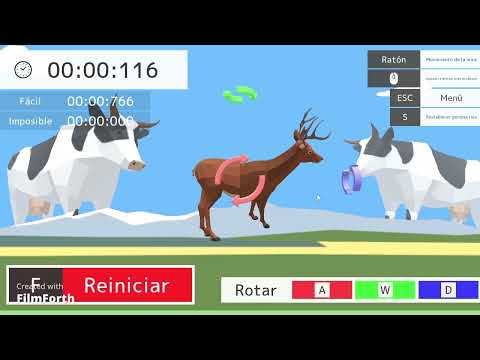 (00:00:433) DEEEER Simulator Your Average Everyday Deer Game - Animal Puzzle attempt.