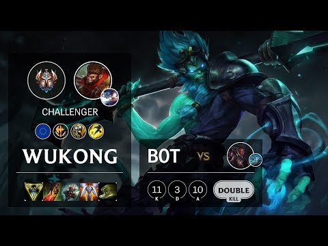 Wukong Bot vs Lucian - EUW Challenger Patch 10.6