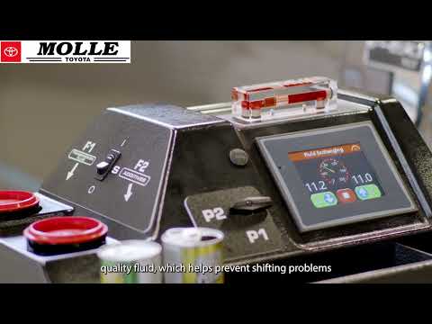 Toyota transmission service &mdash; fluid exchange