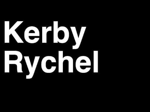 How to Pronounce Kerby Rychel Columbus Blue Jackets NHL 2013 Draft Pick Hockey Player