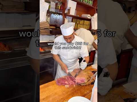 would you pay $35 for a classic reuben sandwich from Katzsdeli? #bestfood #sandwich #brisket