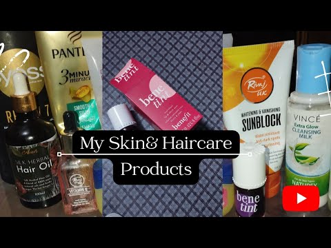Skin and Haircare Products || Must have these products for fresh skin&healthy hair