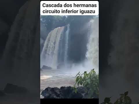 cascada dos hermanas circuito inferior cascadas de iguazu misiones argentina #travel #viajeinolvi