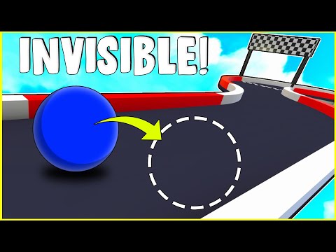 I Turned A Marble Race Invisible!