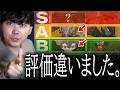 【Sランク入れ替え】新メガ・新ポケモンの評価が違ったので修正させてください。