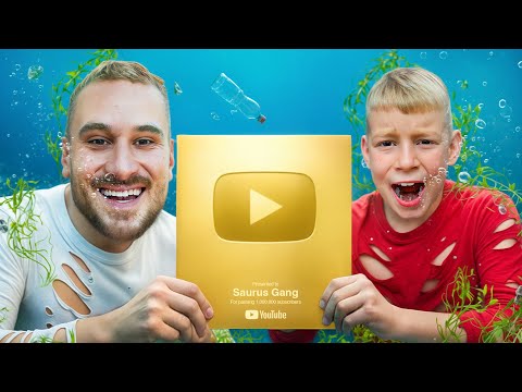 PRONAŠLI SMO GOLDEN PLAY BUTTON NA DNU RIJEKE