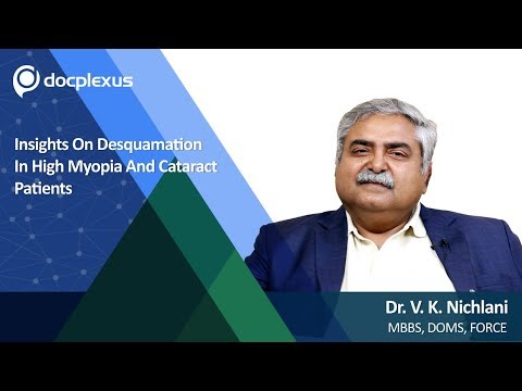 Insights On Desquamation In High Myopia And Cataract patients