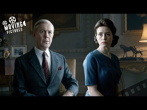 Confronting The Traitor | The Crown (Claire Foy, Alex Jennings)
