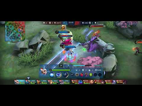 GAMEPLAY AGRRESIVE HARITH BY TONSKAY FEAT KOPEX GAMING!! BEST BUILD AND ROTATION 2020