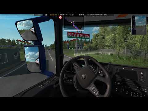ETS2 ProMods 2.41 / RusMap (gmtavares): Vilnius - Mogilev