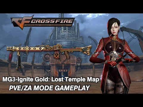 Crossfire Philippines 3.0 - MG3-Ignite Gold (Lost Temple PVE/ZA Mode)