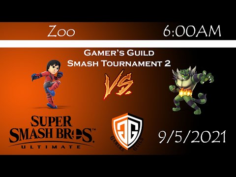 Gamer's Guild Smash Monthly 2 - Zoo (Mii Brawler) vs 6:00AM (Incineroar)