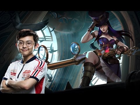 LGD Imp as Caitlyn/Braum vs Twitch/Alistar bot S7