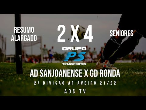 🔴 Highlights 🏆 Seniores ⚽ AD Sanjoanense x GD Ronda - 23ª Jornada