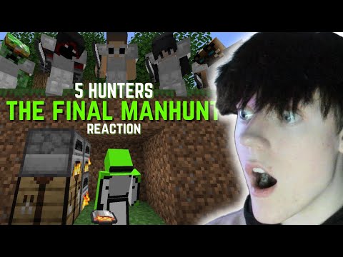 Hxdrii Reacts to THE LAST MANHUNT by Dream