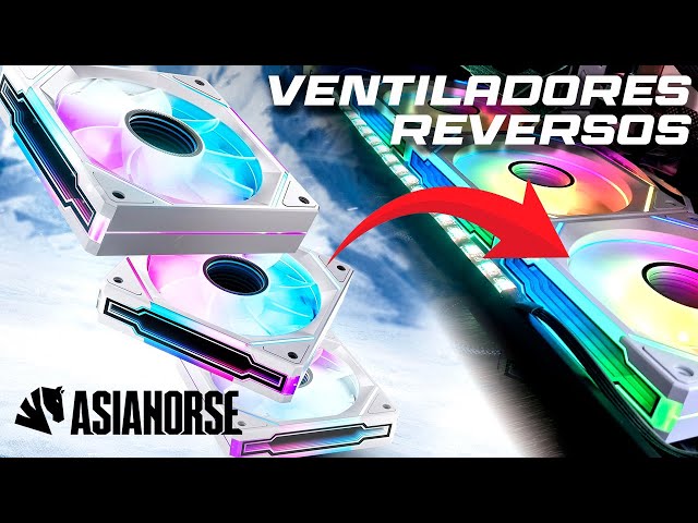 Vídeo relacionado con QUMOX Ventilador de entrada inversa de 120 mm, diseño de espejo infinito, con control PWM y efecto ARGB, rodamiento hidráulico para un funcionamiento silencioso (paquete de 3)