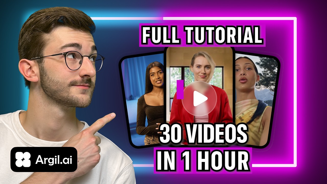 How To Create An AI Influencer With Argil Within Minutes 🔥 AI Avatars For Content Creation #aivideo