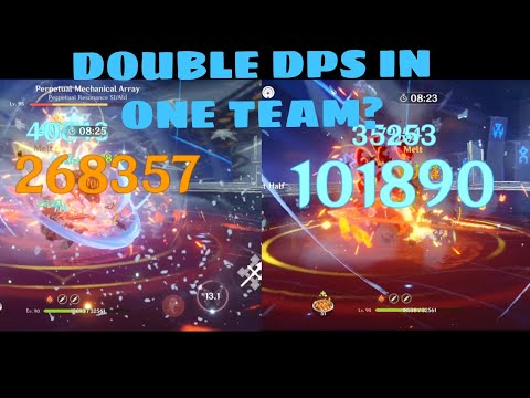 Double DPS Hu tao and Ayaka crushing bosses in abyss