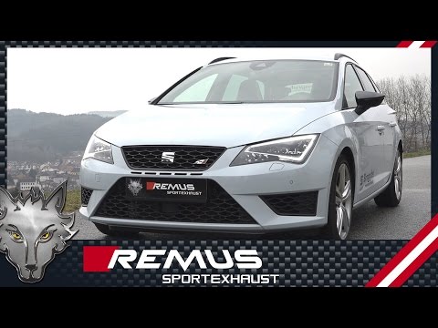 Seat Leon Cupra ST type 5F with REMUS cat-back system