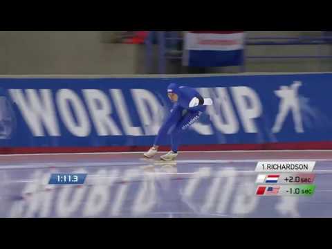 Brittany Bowe 1500m - 1:51.59 (WR) World Cup 1 Calgary 2015/2016