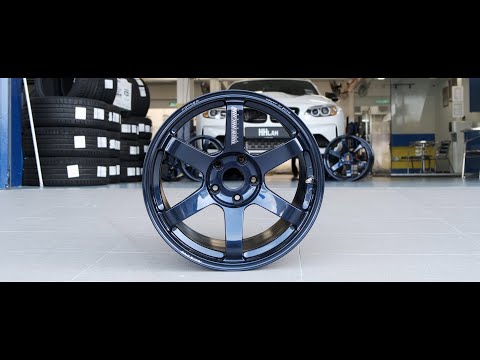 Finally, my dream wheels! Volk Racing TE37 SAGA in Mag Blue for my BMW F87 M2! #TETHEWORLD #MTC